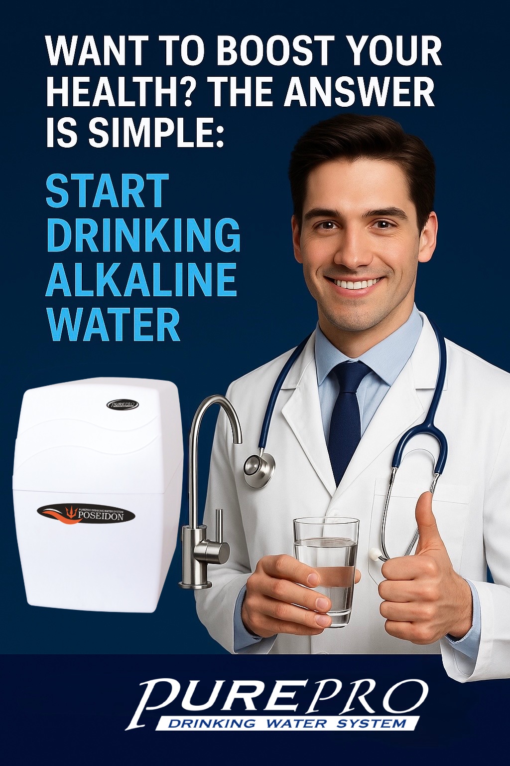 purepro poseidon reverse osmosis water system